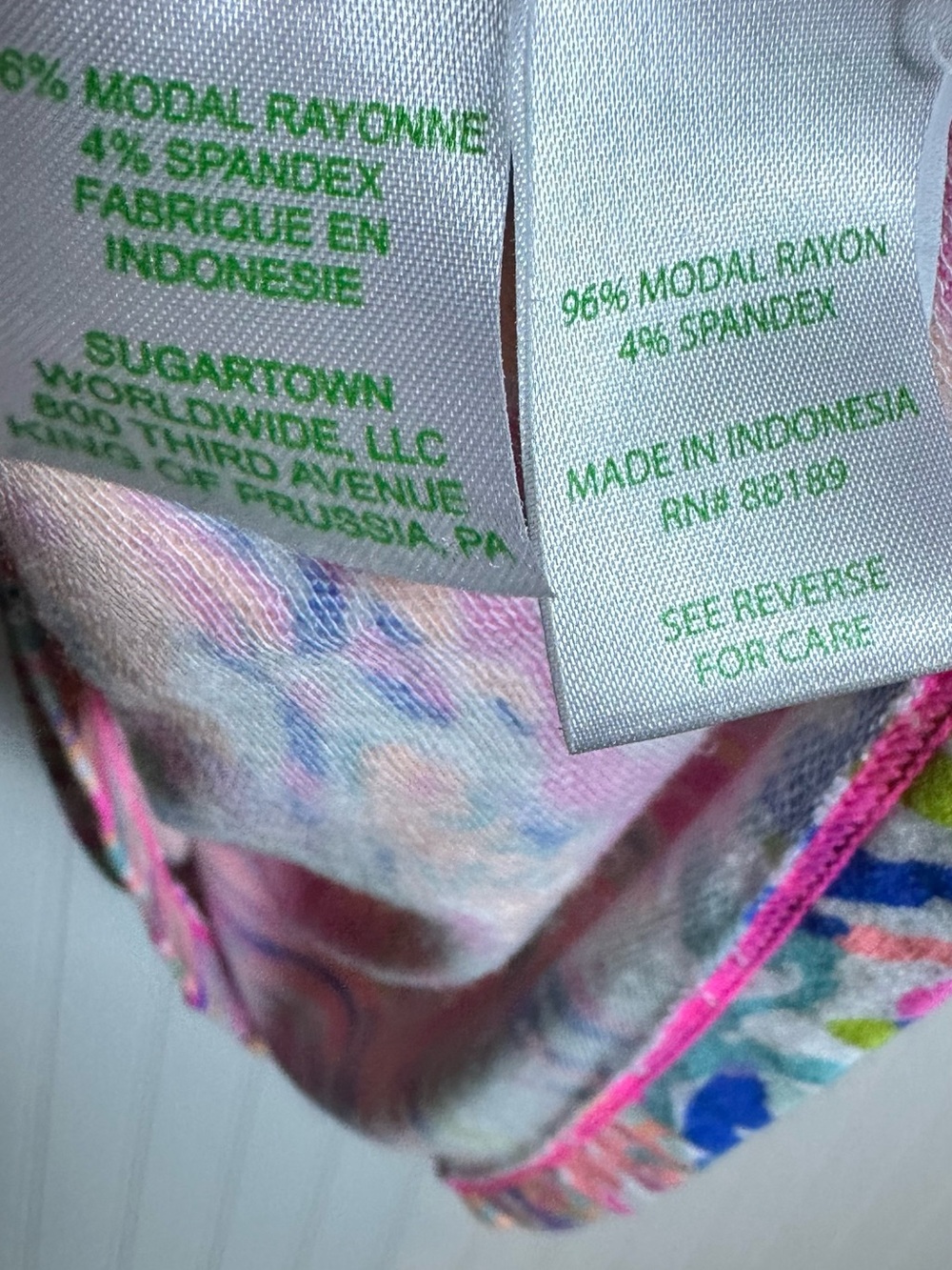the Lilly Pulitzer Devon Dress  Tiki Pink Sunken Treasure" print L - Picture 10 of 10